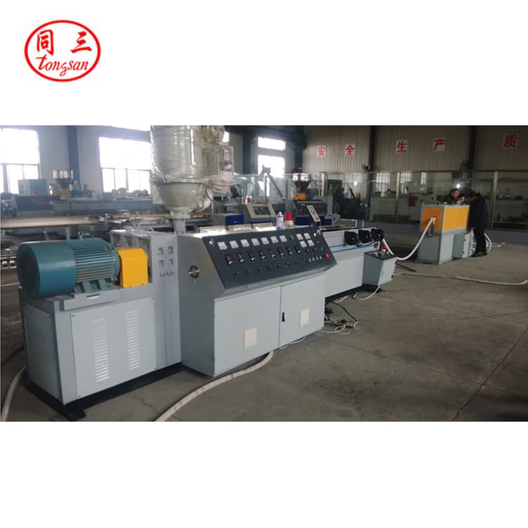 Shrinkable Single Wall Corrugated Pipe Extrusion Machine